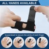 Aswalling 10 Pcs Finger Splint Adjustable Mallet Splint and Hand