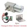 XvuaTeIw JGY370 DC 6V 12V 24V Worm Gear Reduction Motor+