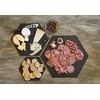 Epicurean Hexagon Display/Serving Board, 9 by 8", Slate