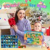 SnapGlowz Farm Animal Toys, Animal Figures Alphabet Learning Toys for
