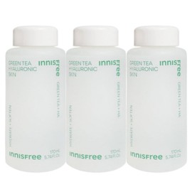 Innisfree Green Tea Hyaluronic Acid Skin 170ml 3pcs / 이니스프리 그린티 히알루론산 스킨 170ml 3개