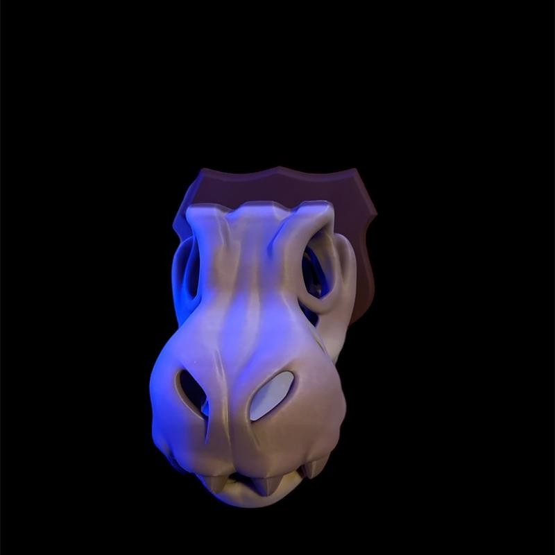 3d printed T Rex head