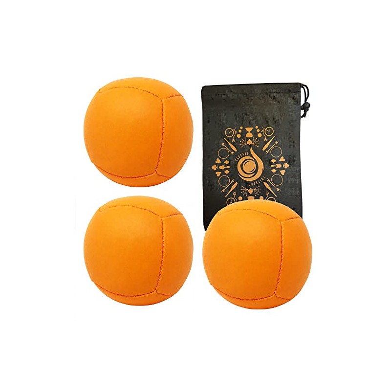 3 x Pro 110g Cascade Tech 6 Juggling Balls -