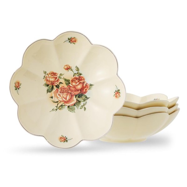 Biyread 8 Inch Farmhouse Dinner Plates Set of 4 –