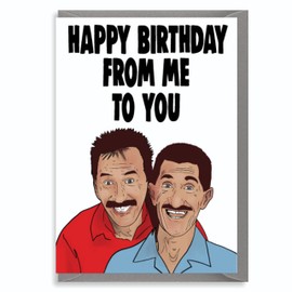 Chuckle Brothers Birthday Card - Happy Birthday from me to You IN37