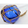 Fischer Ball - Glass & Cordage / Sisal - Blue