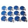 Novel Merk Football Helmet Blue Small Refrigerator Magnets Set for