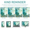 Bxpaitx Turquoise Shower Curtain Aqua Teal and Gold Abstract Floral
