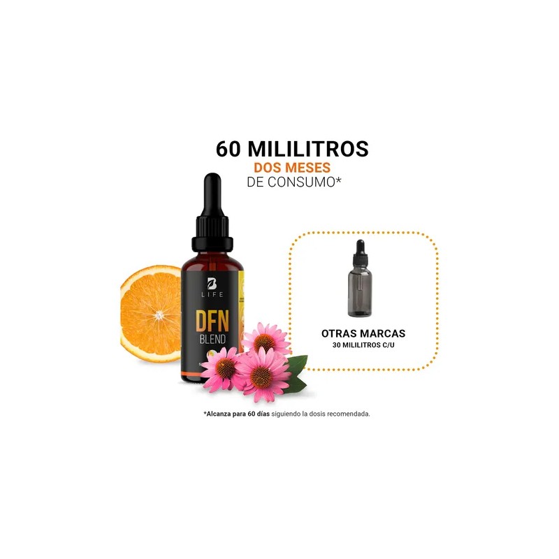 Suplemento Sistema Inmune Liquido Con 60 Tomas B Life