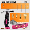 SHRJ Picture Hanging Kit Hanging Hardware Assorted with Magnetic Hammer