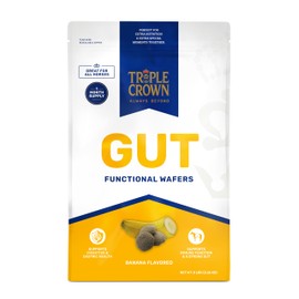 Triple Crown Gut Wafers, Functional Horse Wafers, Horse Gut Supplement, Leaky Gut Support, 5 lbs