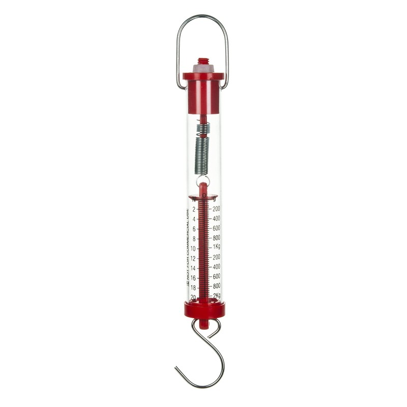 Sci-Supply Newton Force Meter Spring Scale - Max Capacity 2000g/20N,