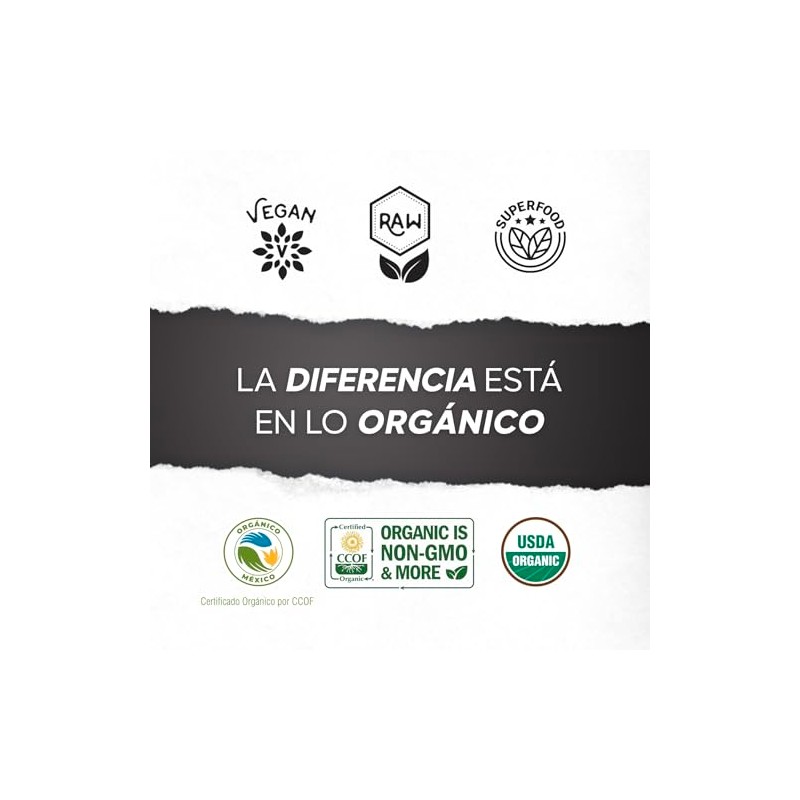 Organic Side - Organic Maca Negra Powder 100 gr -