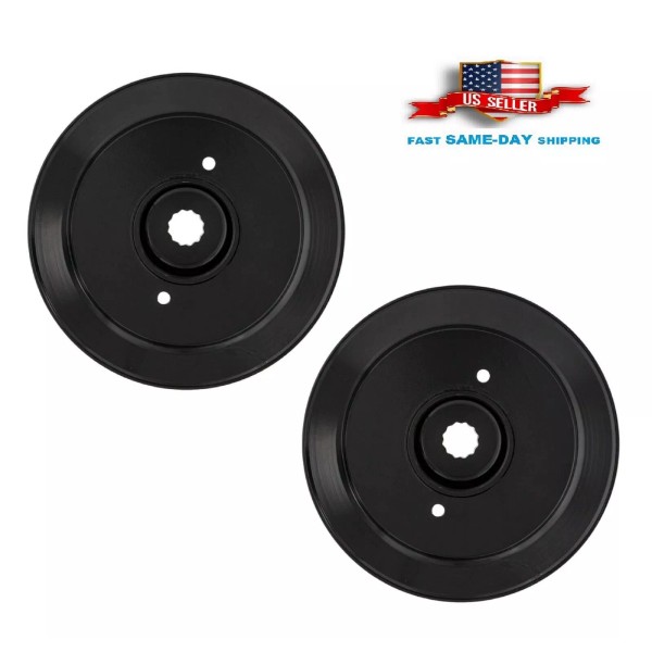 H&H Parts 2 Spindle Pulley 46" For Husqvarna RZ4623 RZ4619