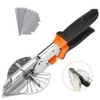 Multi Angle Miter Shear Cutter, Jhua 8'' Multifunctional Trunking Shears