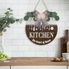 TOARTi Kitchen Wooden Hanging Signs Kitchen The Heart of Home