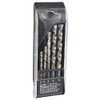 Masonry Hardened Cutting Faces Drill Bit Set of 5 with