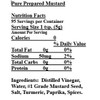 Morehouse Pure Prepared Mustard - 17 Oz