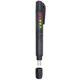 Taxutor Brake Fluid Tester Pen Hydraulic Fluid/Liquid/Oil Moisture Analyzer with 5 LED Indicators, Auto Brake Diagnostic Testing Tool for DOT3 DOT4 Brake Fluid