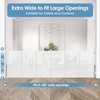 Borthmiu Reinforced 100 Inch Extra Wide Retractable Baby Gates with