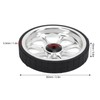 Aluminum Alloy Folding Bike Easy Wheel 82mm Widened Bearing Easy