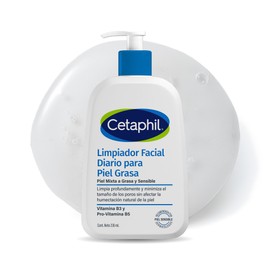Cetaphil Gel Limpiador Facial Diario Para Piel Grasa y Mixta 236 ml                                                                                   
