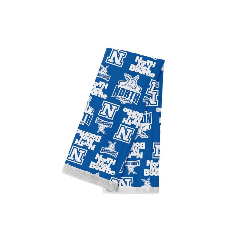 AFL Team Supporter Cotton Tea Towel - North Melbourne Kangaroos