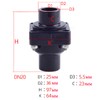 Swing Check Valve Non-Return Check Valve PVC Double Union Solvent