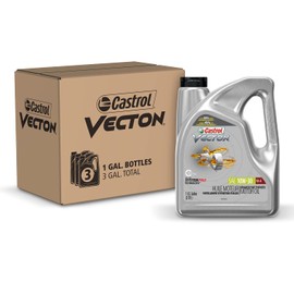 Castrol Vecton 10W-30 FA-4 Part Synthetic Diesel Engine Oil, 1 Gallon, Pack of 3