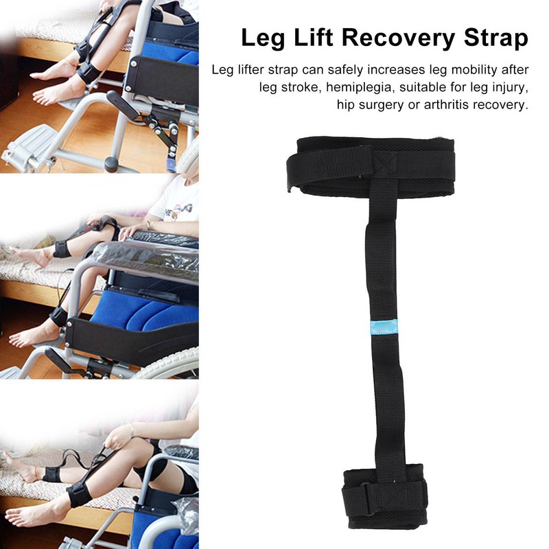 Leg Lifter Strap Soft Breathable Leg Training Recovery Stretching Assist