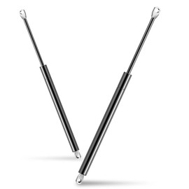 Euplokeer Qty (2) 014093 SL1-80-1 10in 80lb/356N Universal Heavy Duty Gas Shock Strut Lift Support with Eyelet Round Hole for Delta Truck Bed Tool Box Tractor Seat RVs Campers Boats Parts Accessories