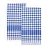 Talking Tables 2 x Blue Gingham Kitchen Tea Towels Table