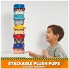 Rubble & Crew Stuffed Animals, Rubble, 4-Inch Cube-Shaped Plush Toy