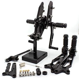 PROCNC Racing Billet Motorcycle Adjustable Rearsets Foot Pegs Rear Set for Grom MSX125 2017 2018 2019