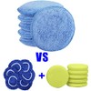FONAROLL Microfiber Wax Applicator Pads - 6 Pack