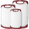 Zulay Kitchen (3-Piece Set) Cutting Boards For Kitchen Dishwasher Safe