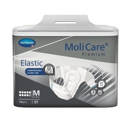 Molicare Premium Elastic 10 Drops - Medium X 14 (Limit 4 per order)