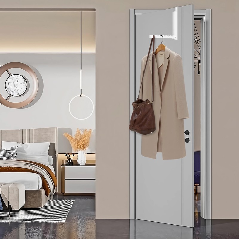 Inntop 1 Pack Over The Door Hanger Hooks for Clothes,