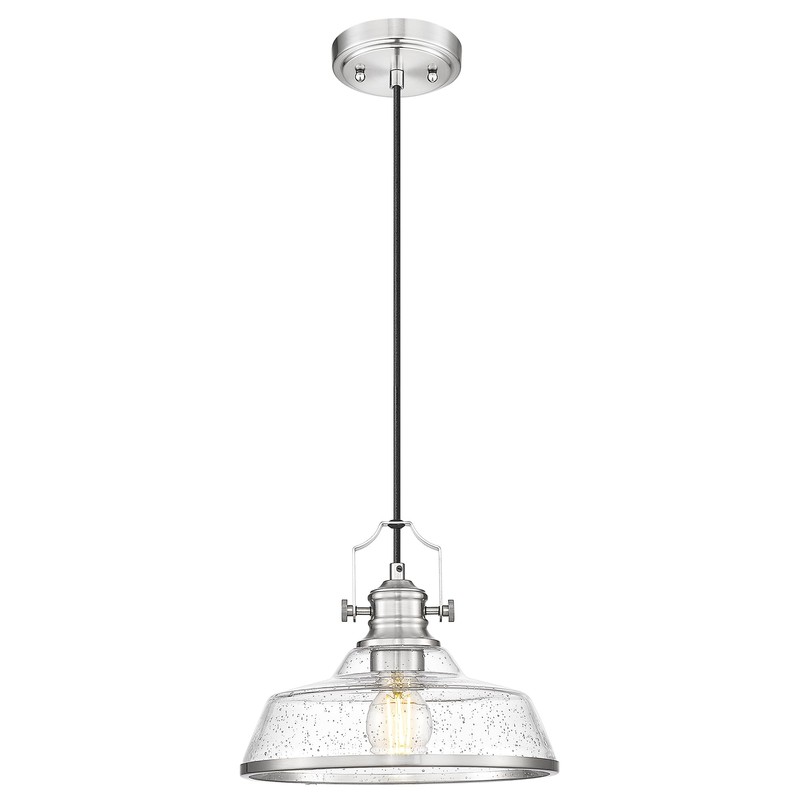 kudos Brushed Nickel Pendant Lights Kitchen Island, Large Pendant Light