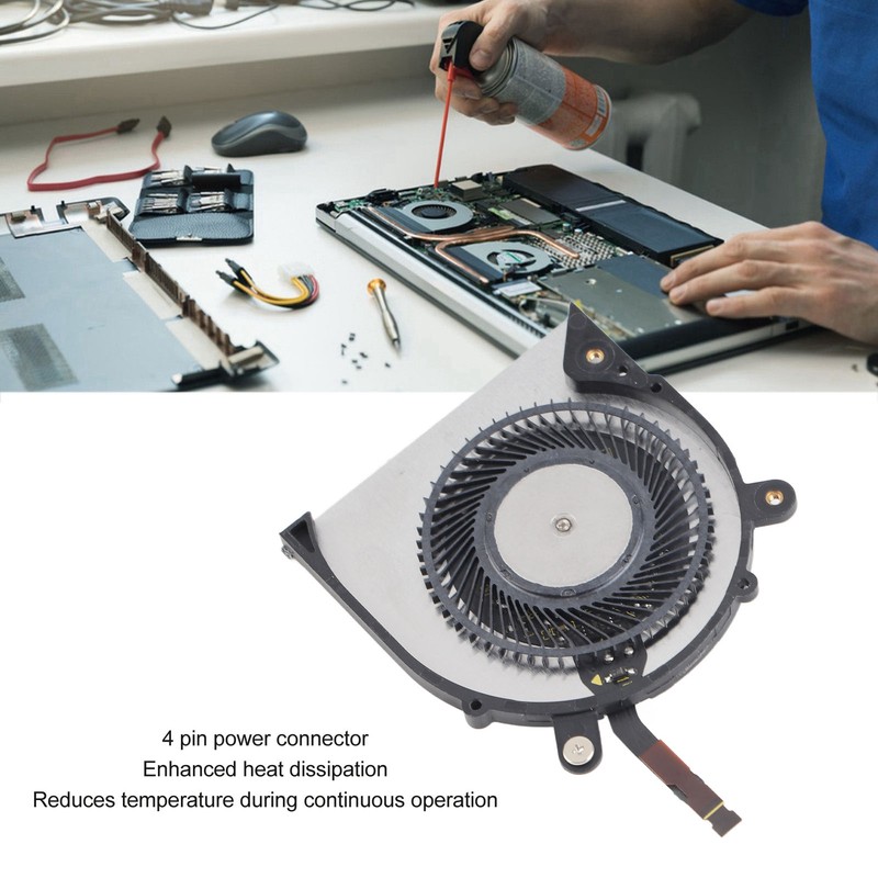 Laptop Cooling Fan Professional Replacement Cooling Fan Compatible for XPS