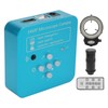 Microscope Camera 60FPS USB 34 Million PX 10‑130X Magnification with