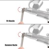 SAGUD Airbrush Kit 0.3mm Dual-Action Air Brush Gun with Extra