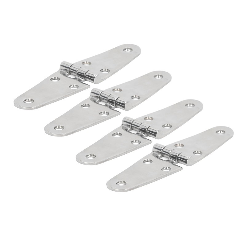 4Pcs Door Hinges 316 Stainless Steel Marine Grade for Boat
