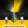 Ruiandsion E10 Screw Base LED Bulb 18V Super Bright Yellow