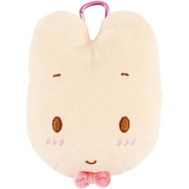 Tees Factory SR-5546379MC Plush Zipper Mascot with Carabiner H5.1 x W 3.6 x D 2.0 inches (130 x 92 x 50 mm)