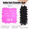 7 Packs GoGo Curl Crochet Hair 10 Inch Short Curly
