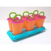 Tupperware Ice Tups Popsicle Fruit Pop Freezer Set