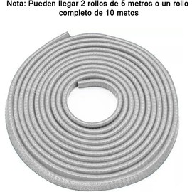 Protector Borde Puerta Auto Sello Hule Moldura Antirrayas Universal 10m