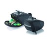 XLC 2501716900 Saddle Bag – Black, 18.5 x 9.5 x