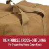 Rothco Canvas Parachute Duffle Cargo Bag Tactical Heavy Duty Cotton